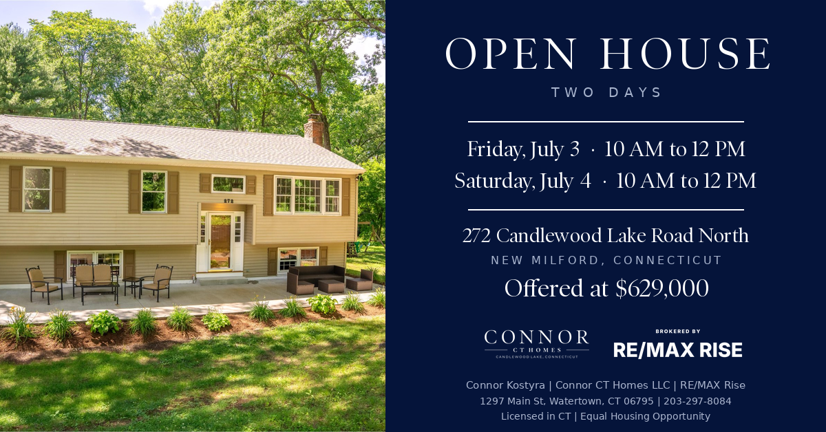 Link preview ad for the 272 Candlewood open house